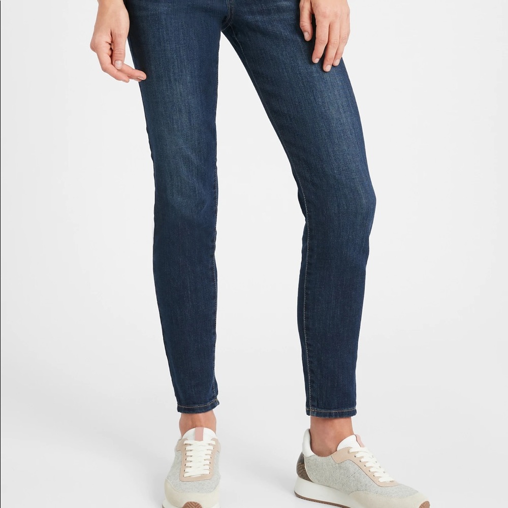Banana Republic Petite Dark Skinny Jeans